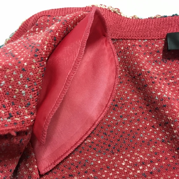 HP 🎉St John knit jacket wool blend multicolor - Picture 6 of 8